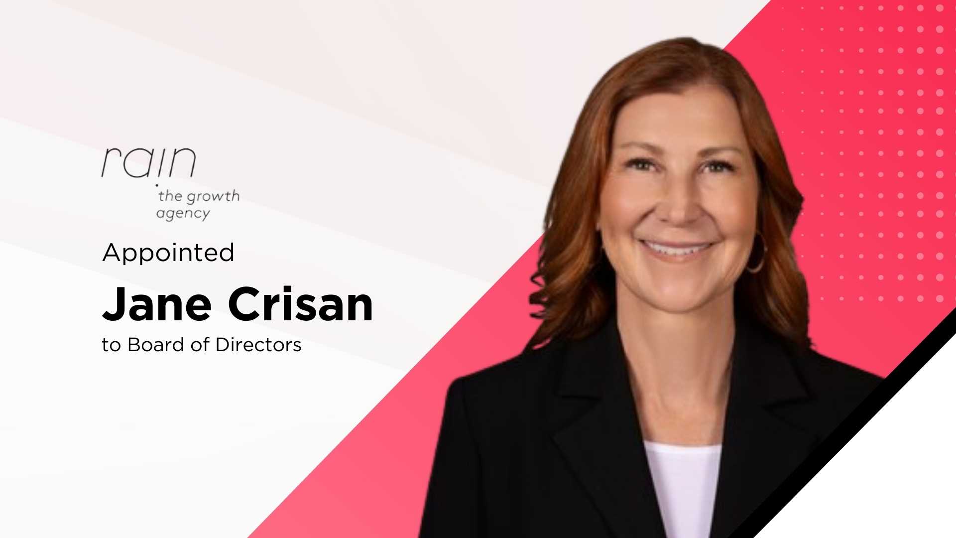 Rain Agency CEO Jane Crisan Joins Xcelerate Women Board, Amplifying Support for Gender‑Diverse Entrepreneurs