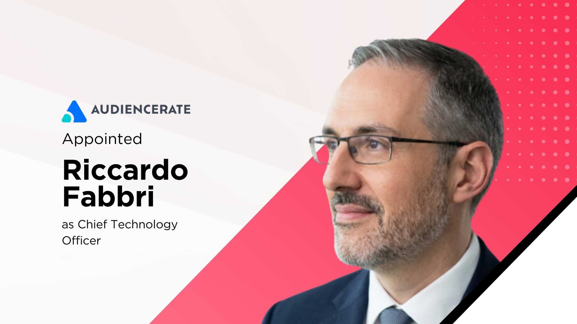 Audiencerate Names Riccardo Fabbri CTO to Expand AI AdTech Platform